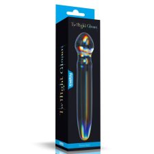 Lovetoy Twilight Gleam Glass Dildo- Prism Glass műpénisz, dildó