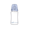 Lovi DiamondGlass Üvegből készült cumisüveg 250 ml (3h+) - Baby Shower Boy