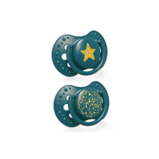 Lovi Dinamikus nyugtató cumi Stardust 0-3hó 2db zöld cumi