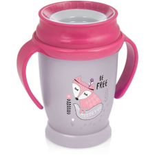Lovi Indian Summer Junior 360° bögre fogantyúval 9+ m Girl 250 ml itatópohár