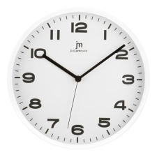 LOWELL L00875B design falióra, átmérője 29 cm, fehér falióra