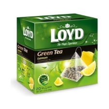 Loyd Loyd piramid tea green lemon - 30g tea
