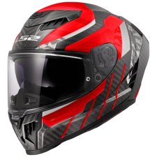 LS2 FF807 Dragon Trax zárt motoros bukósisak piros bukósisak