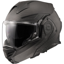 LS2 FF901 Advant X Solid Carbon hátrahajtható állú motoros bukósisak matt fekete bukósisak