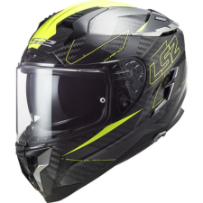 LS2 Helmets LS2 bukósisak - FF327C Challenger Carbon - fekete/sárga bukósisak
