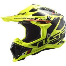 LS2 Helmets LS2 cross sisak - MX700 Subverter – sárga/fekete bukósisak