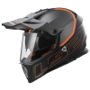 LS2 Helmets LS2 enduro sisak - MX436 Pioneer - matt fekete/titán