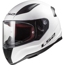 LS2 Helmets LS2 FF353 RAPID SINGLE MONO GLOSS fehér bukósisak