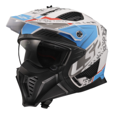 LS2 Helmets LS2 OF606 DRIFTER DEVOR M.fehér kék-06 bukósisak