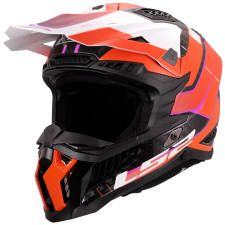 LS2 MX703 X-Force Galuo motokrossz bukósisak narancssárga bukósisak