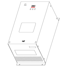 LS ELECTRIC SV750DBU-4U Frekvenciaváltó fékegység 3x400V 75kW, 400V / 10%ED (UL, cUL) villanyszerelés