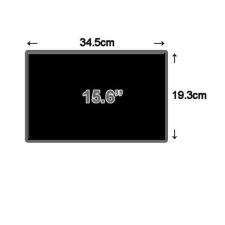  LTN156AT05-U01 15.6" matt laptop LCD kijelző, LED panel HD+ (1600 X 900) 40pin laptop alkatrész