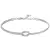 LUCA BARRA Steel Bracelet With Knot