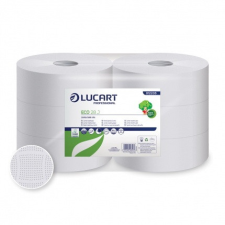 LUCART Eco 28 J toalettpapír 2 rétegű, fehér, 265 m, 6tekercs/zsugor 42zsugor/raklap higiéniai papíráru