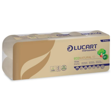 LUCART Eco Natural 10 toalettpapír kistekercses 19,8m (811822B) (L811822B) higiéniai papíráru