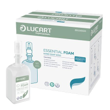 LUCART Habszappan, utántöltő, 1 liter, LUCART "IDENTITY Essential", fehér tisztító- és takarítószer, higiénia