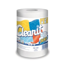 LUCART Kéztörlő, tekercses, 2 rétegű, LUCART "CLEANIT 300", fehér fürdőszoba kiegészítő