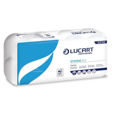 LUCART Strong 8.3, 3 rétegű, kistekercses, 8 tekercs toalettpapír fehér (811789P) higiéniai papíráru