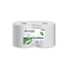 LUCART Toalettpapír 2 rétegű közületi átmérő: 28 cm fehérített 6 tekercs/karton 28 J EcoLucart_812208 higiéniai papíráru
