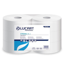 LUCART Toalettpapír, 2 rétegű, nagytekercses, 26 cm átmérő, LUCART, "Strong", hófehér higiéniai papíráru
