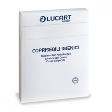 LUCART Toalettülőke takaró papír 200 lap/csomag Lucart_893001U fehér higiéniai papíráru