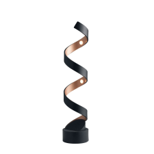 LUCE DESIGN Led-Helix-L4 Ner Luce Design asztali lámpa világítás