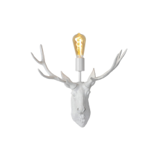 Lucide Caribou fehér falikar (LUC-47210/01/31) E27 1 izzós IP20 világítás