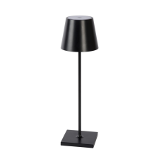 Lucide Justin fekete LED kültéri hordozható asztali lámpa (LUC-27888/04/30) LED 1 izzós IP54 kültéri világítás