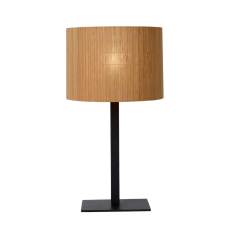 Lucide Magius fekete-barna asztali lámpa (LUC-03529/81/30) E27 1 izzós IP20 világítás