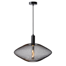 Lucide Mesh fekete függesztett lámpa (LUC-21423/45/30) E27 1 izzós IP20 világítás