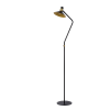 Lucide Pepijn fekete-arany állólámpa (LUC-05728/01/30) E14 1 izzós IP20