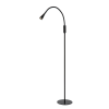 Lucide Zozy fekete LED állólámpa (LUC-18756/03/30) LED 1 izzós IP20