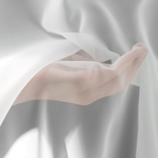  Lucy fényáteresztő függöny voile anyagból Fehér 140x270 cm lakástextília