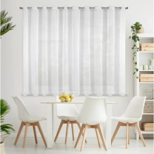  Lucy voile függöny Fehér 300x160 cm lakástextília