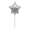  Lufi alakú tortagyertya – Csillag – Ezüst
