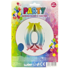  Lufi felfújható 0-ás szám party kellék