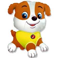  Lufi, fólia, miniforma, bulldog party kellék