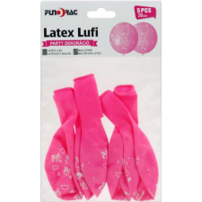  Lufi macis pink 5db 30cm 625175 party kellék