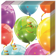 Lufis Sparkling Balloons, Lufis szalvéta 20 db-os party kellék