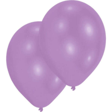 Lufis Színes léggömb, lufi 10 db-os lila party kellék