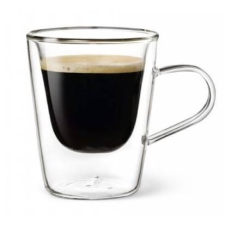 Luigi Bormioli Duos duplafalú espresso, 2 db, 12 cl, 198011 ajándéktárgy