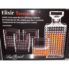 Luigi Bormioli Mixology Elixir whiskys szett, 5 db, 198902 ajándéktárgy