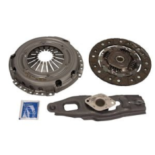 LUK kuplungkészlet kinyomó csapággyal,visszanyomó villával,vezetőpersellyel autóalkatrész