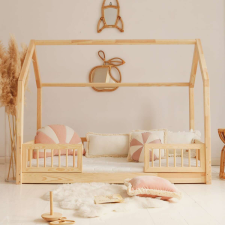Luloo Pioli Duo Natúr Montessori Házikó Ágy (90x190 Cm) gyermekágy