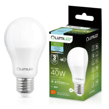 LUMILED E27 A60 LED izzó 5W = 40W 470lm 6500K Hideg 260° LUMILED izzó