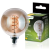 LUMILED E27 LED izzó gömb alakú G125 6W = 50W 660LM 2200K Meleg 360° füstszálas LUMILED