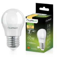 LUMILED E27 P40 LED izzó 8W = 60W 806lm 3000K Meleg 180° LUMILED izzó