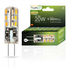 LUMILED G4 kapszula LED izzó 2W = 20W 200lm 3000K 270° LUMILED izzó
