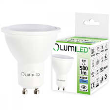 LUMILED GU10 LED izzó 6W = 60W 580lm 6500K hideg 120° LUMILED izzó