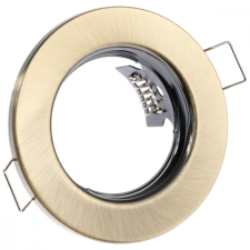 LUMILED HALOGEN lámpatest süllyesztett, fix kerek ARDALI antik lap MR16 GU10 világítás